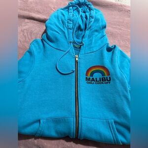 Aviator Nation XS Malibu Chili Cook Off Zip Hoodie